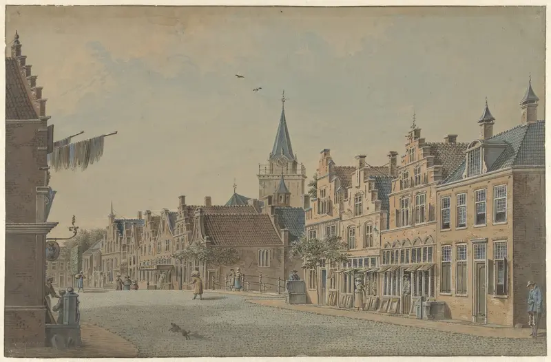De visbrug in Woerden Wall Art by Unknown - High-Resolution Digital Print