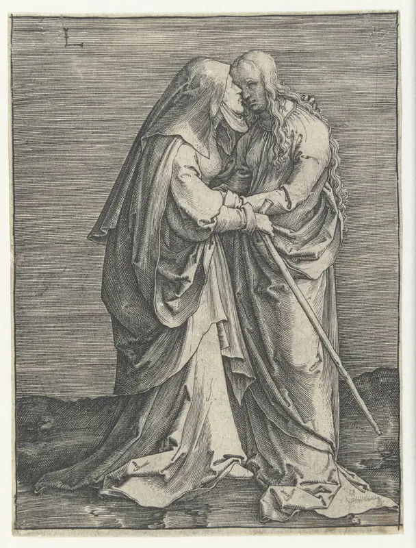 De visitatie Wall Art by Unknown - High-Resolution Digital Print