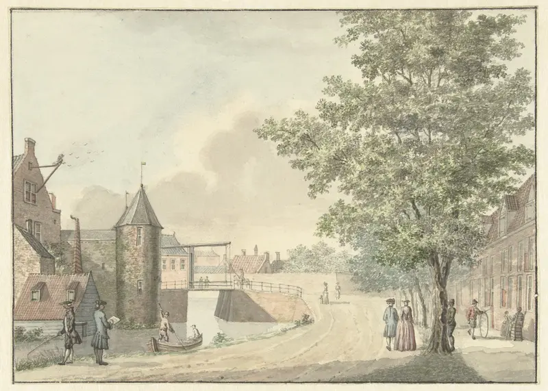 De Waardpoort te Utrecht Wall Art by Unknown - High-Resolution Digital Print