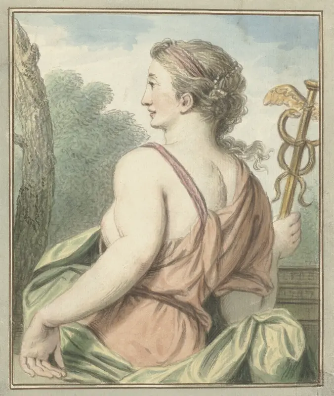 De Welsprekendheid Wall Art by Louis Fabritius Dubourg - High-Resolution Digital Print