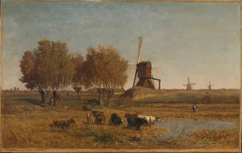 De Winkel te Abcoude Wall Art by Paul Joseph Constantin Gabriël - High-Resolution Digital Print