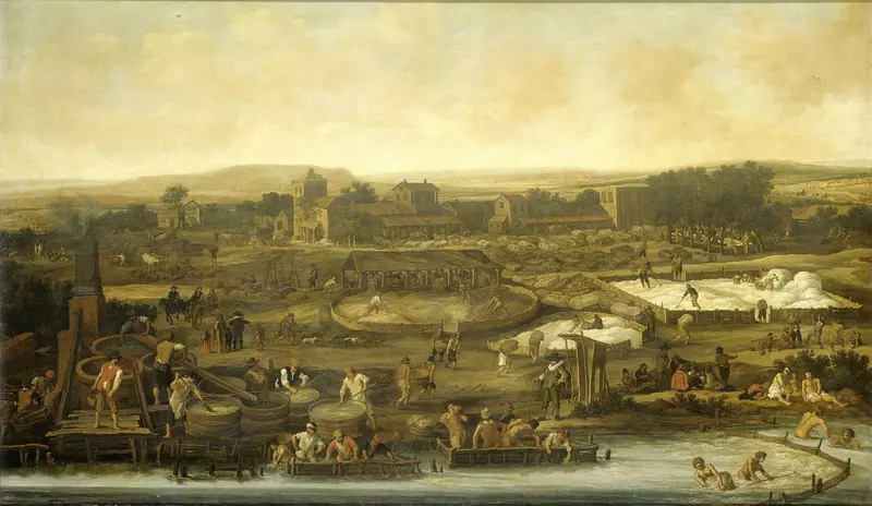 De wolfabricage Wall Art by Pieter de Molijn - High-Resolution Digital Print
