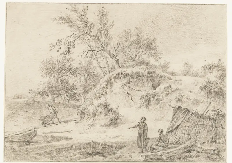 De Zanderij van de Heer Hoopen Wall Art by Pieter Pietersz. Barbiers - High-Resolution Digital Print