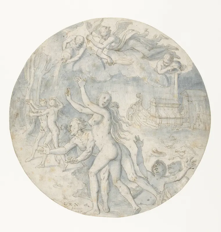 De Zondvloed Wall Art by Lambert van Noort - High-Resolution Digital Print