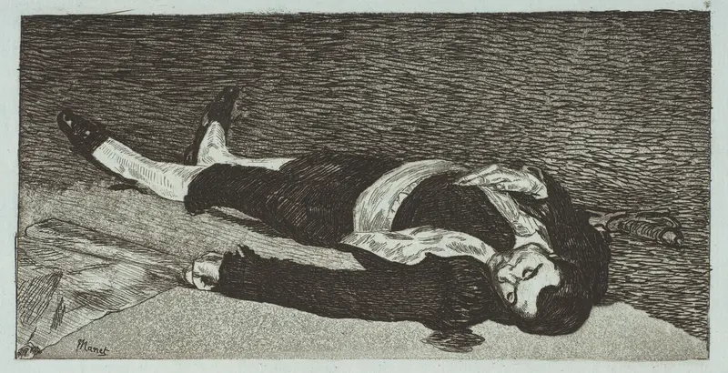 Dead Toreador Wall Art by Edouard Manet - High-Resolution Digital Print