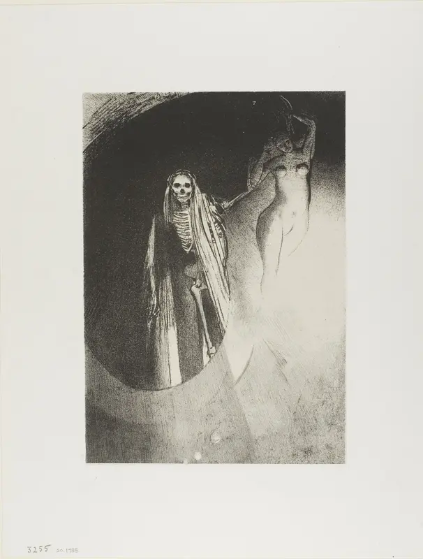 Death: It is I Who Make You Serious; Let Us Embrace Each Other, plate 20 of 24