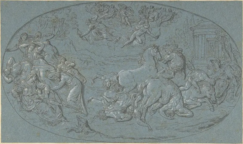 Death of Niobe and Her Children Wall Art by Bernard Picart - High-Resolution Digital Print