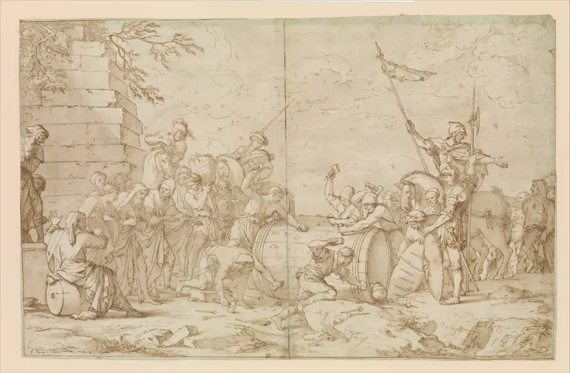 Death of Regulus Wall Art by Salvator Rosa - High-Resolution Digital Print