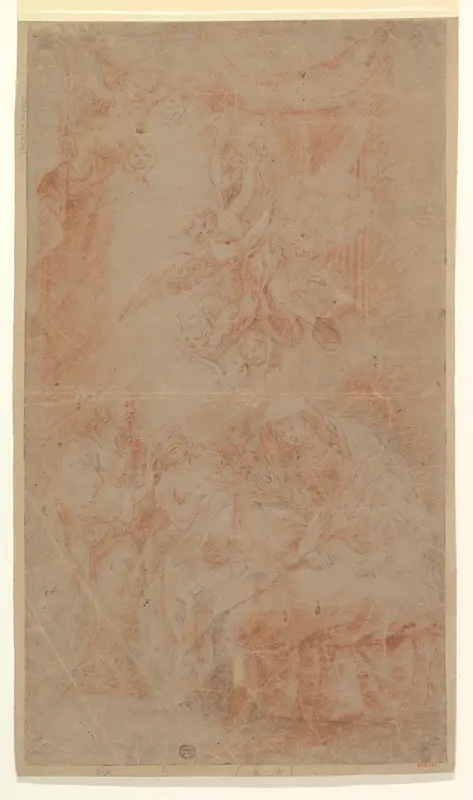 Death of Saint Joseph Wall Art by Anonymous, Italian - High-Resolution Digital Print