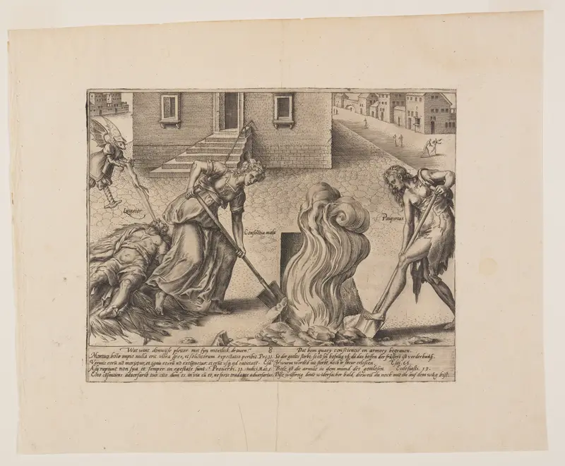 Death of the Foolish Litigant, from Litis Abusus (The Abuses of the Law)