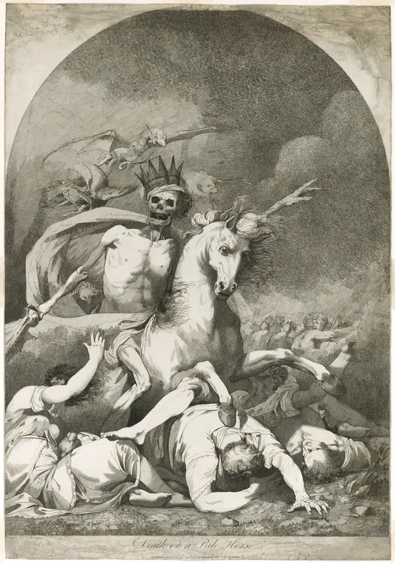 Death on a Pale Horse Wall Art by Joseph Haynes - High-Resolution Digital Print