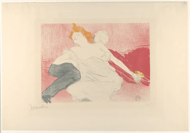 Débauché Wall Art by Henri de Toulouse-Lautrec - High-Resolution Digital Print