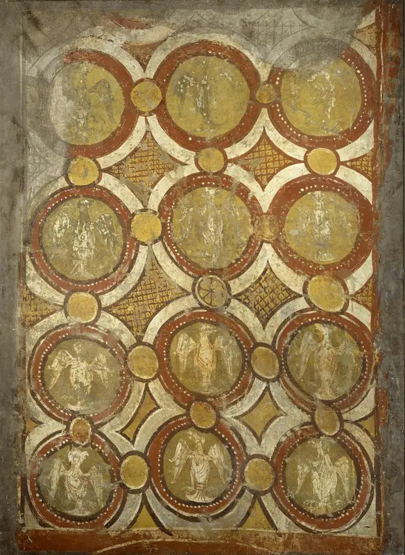 Decorative Panel with Eagles Wall Art by Unknown - High-Resolution Digital Print