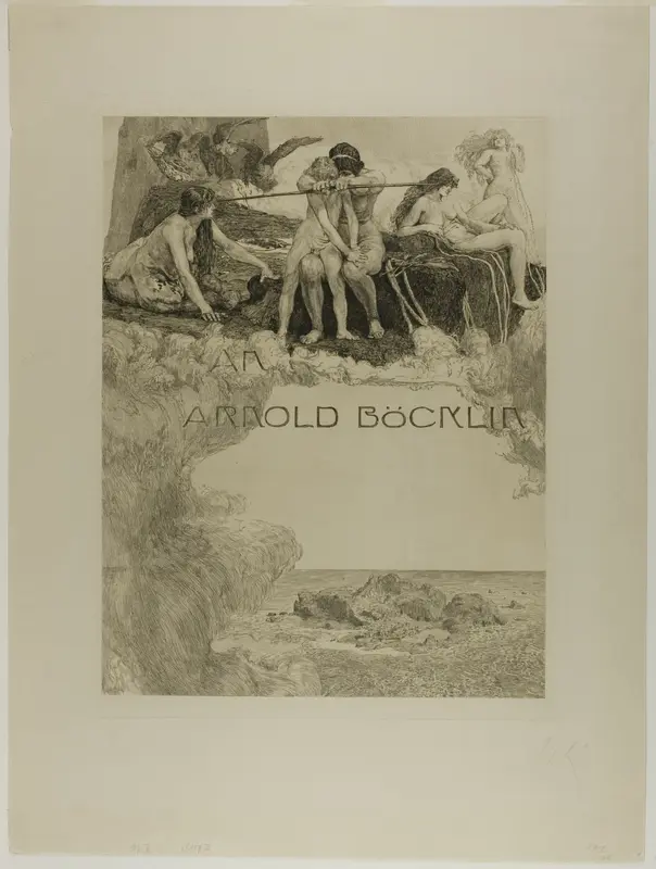 Dedication, plate one from A Love