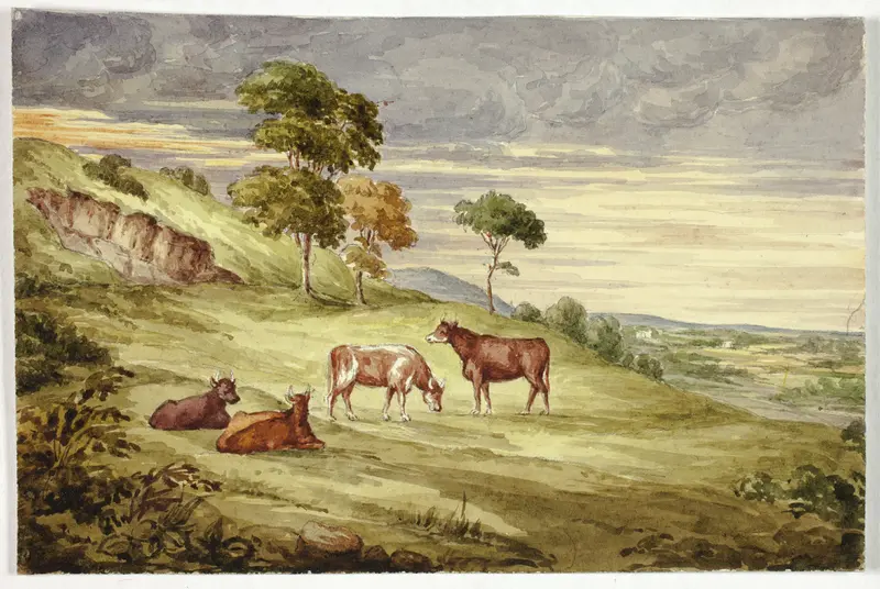 Deer Park, possibly Kilkenny Wall Art by Elizabeth Murray - High-Resolution Digital Print
