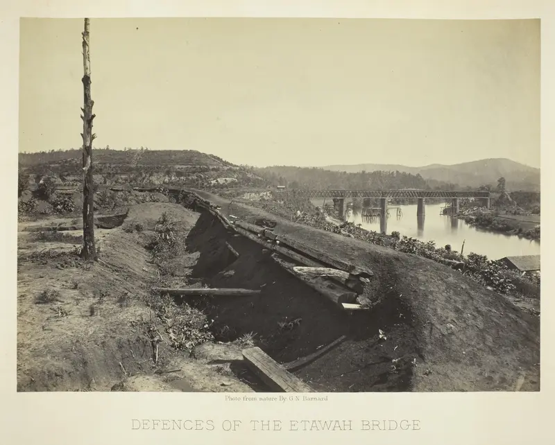 Defences of the Etawah Bridge
