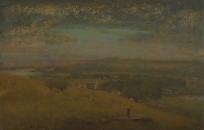 Delaware Valley Wall Art by George Inness - High-Resolution Digital Print