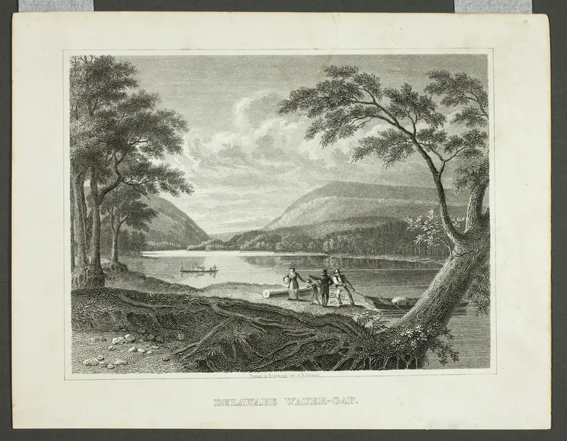 Delaware Water Gap Wall Art by Asher Brown Durand - High-Resolution Digital Print