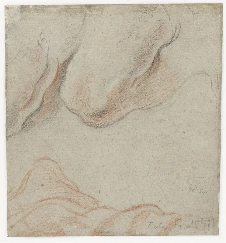 Delen van een figuurstudie Wall Art by Jacques Jordaens - High-Resolution Digital Print