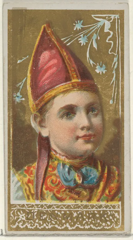 Denmark, from the Types of All Nations series (N24) for Allen & Ginter Cigarettes Wall Art by Allen & Ginter - High-Resolution Digital Print