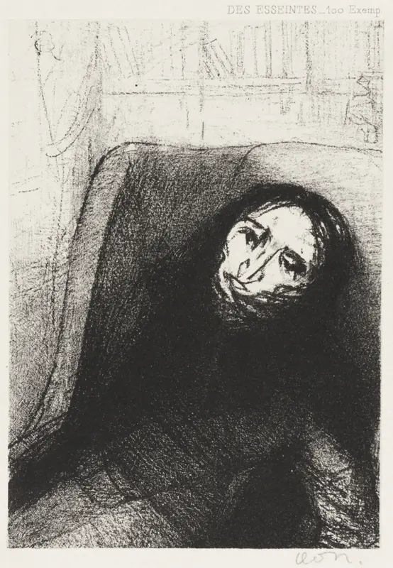 Des Esseintes, Frontispiece for A Rebours by J.K. Huysmans