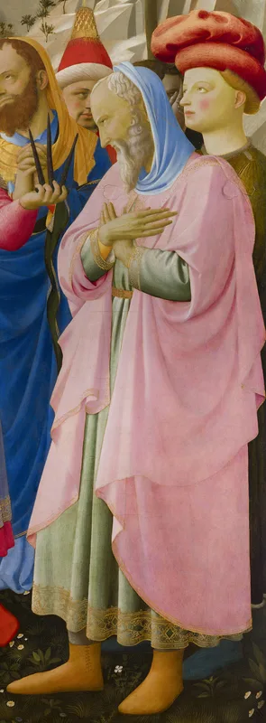 Descent from the Cross (detail) Wall Art by Fra Angelico - High-Resolution Digital Print