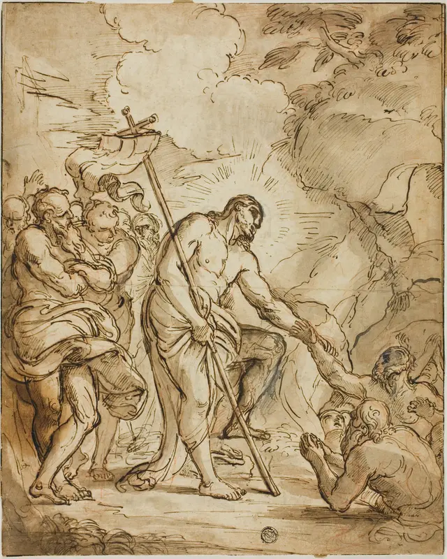 Descent Into Limbo Wall Art by Style of  Domenico Maria Canuti - High-Resolution Digital Print