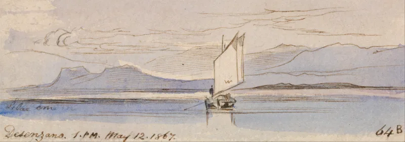 Desenzano Wall Art by Edward Lear - High-Resolution Digital Print