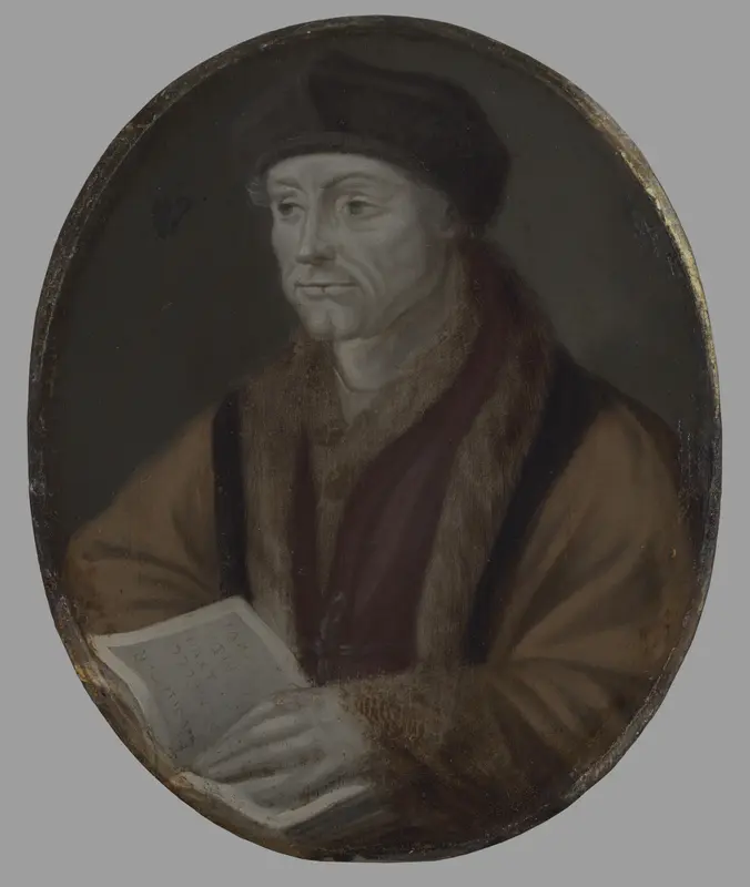Desiderius Erasmus (1466-1536). Priester, theoloog, humanist en schrijver Wall Art by Arnoud van Halen - High-Resolution Digital Print