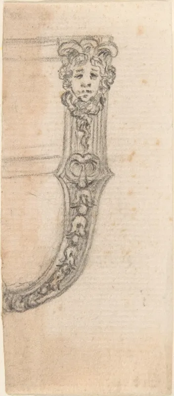 Design for a Clasp or Buckle Wall Art by Anonymous, Italian, 18th century - High-Resolution Digital Print