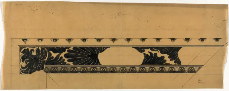 Design for a Frame Wall Art by Theodore Roussel - High-Resolution Digital Print