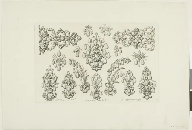 Designs for Jewelry Wall Art by Christian Engelbrecht - High-Resolution Digital Print