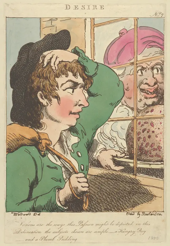 Desire Wall Art by Thomas Rowlandson - High-Resolution Digital Print