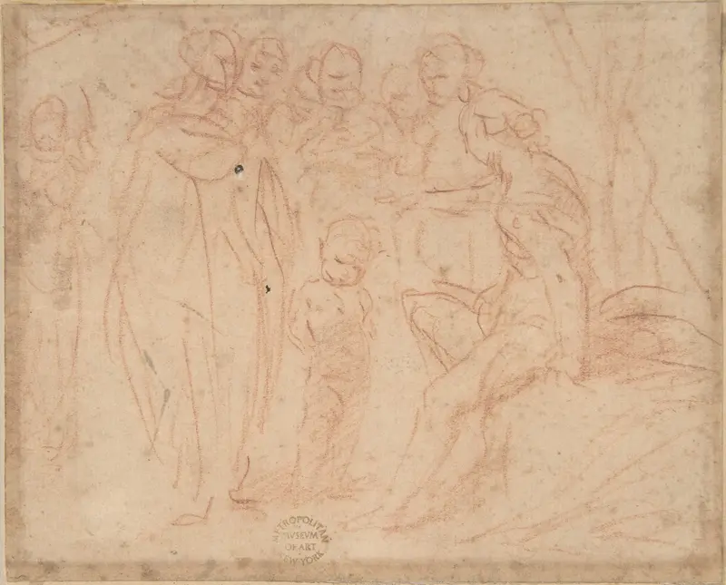 Diana and Attendants? Wall Art by Anonymous, Italian, Roman-Bolognese, 17th century - High-Resolution Digital Print