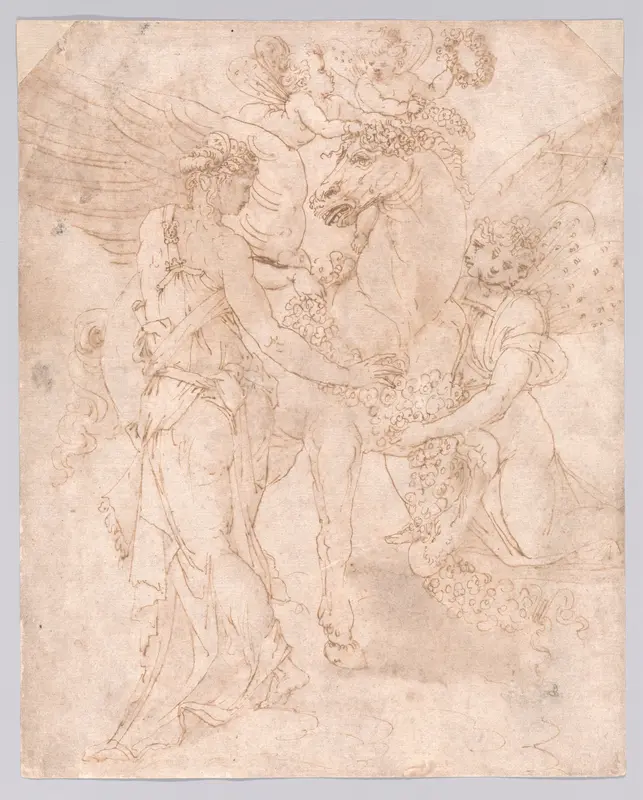 Diana and Hecate Wall Art by Rosso Fiorentino - High-Resolution Digital Print