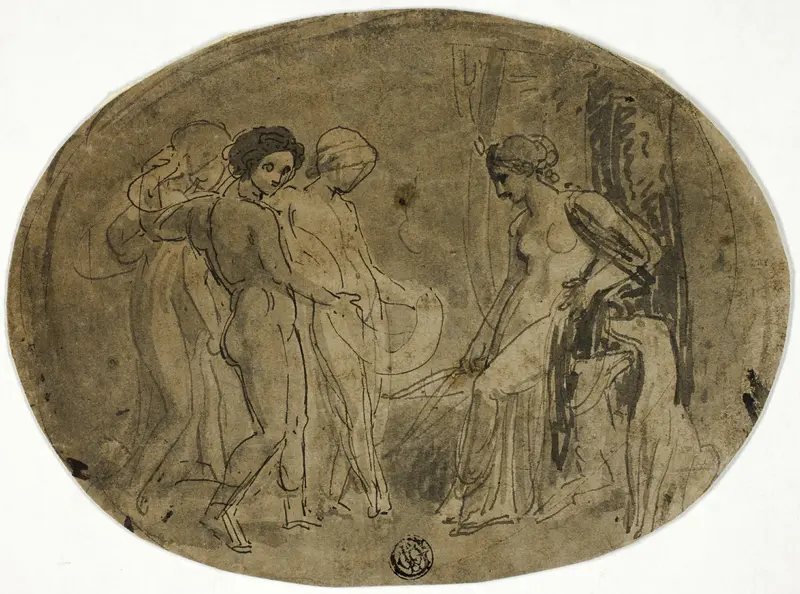 Diana and Her Attendants Wall Art by Thomas Stothard - High-Resolution Digital Print