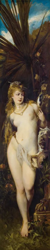 Die fünf Sinne: Das Gesicht Wall Art by Hans Makart - High-Resolution Digital Print