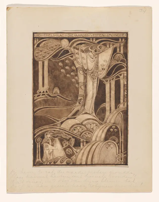 Die hemels rad, die aardes vesten grondde Wall Art by Willem Arondéus - High-Resolution Digital Print
