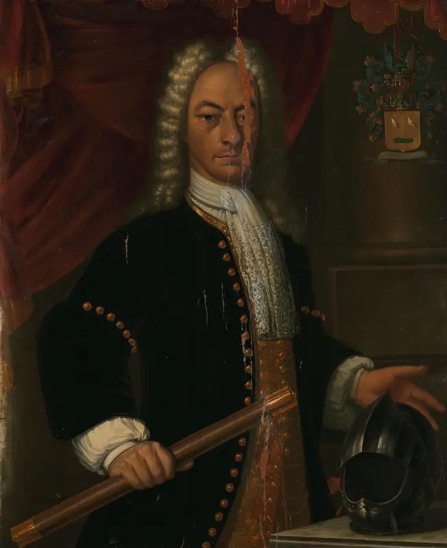 Diederik van Durven (1729-1730) Wall Art by Hendrik van den Bosch - High-Resolution Digital Print