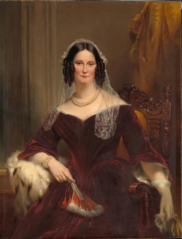 Dieuwke Fontein (1800-79), Second Wife (Married 1834) of Adriaan van der Hoop Wall Art by Unknown - High-Resolution Digital Print