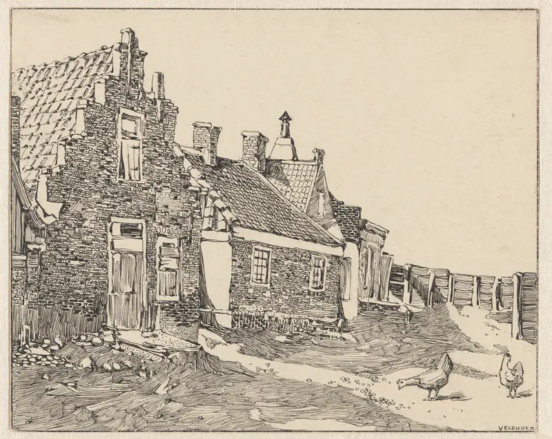 Dievenpad te Egmond aan Zee Wall Art by Unknown - High-Resolution Digital Print