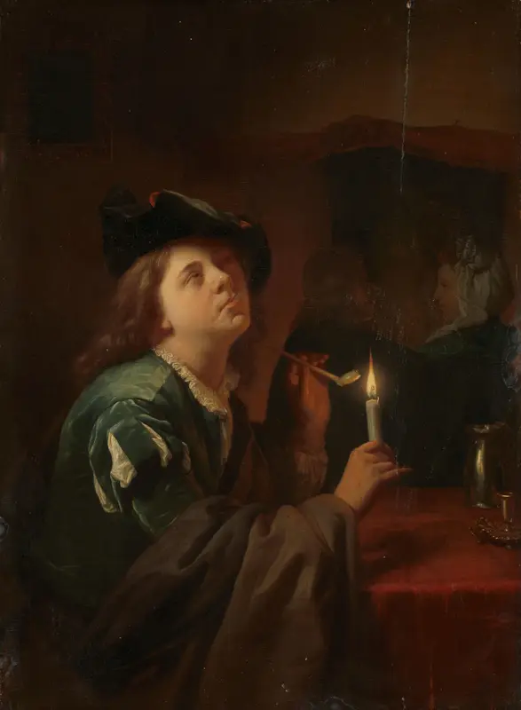 'Differing tastes' Wall Art by Godfried Schalcken - High-Resolution Digital Print