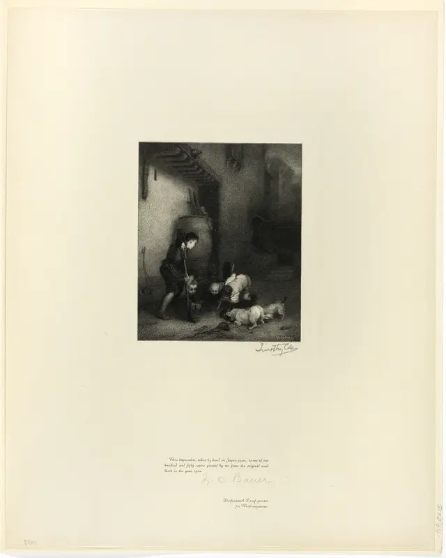 Digging for Rats, from Old English Masters