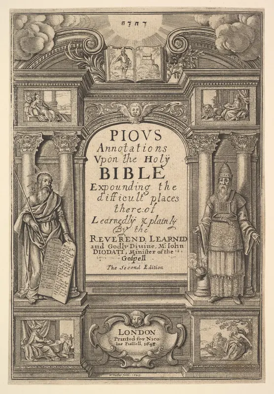 Diodati. Pious Annotations