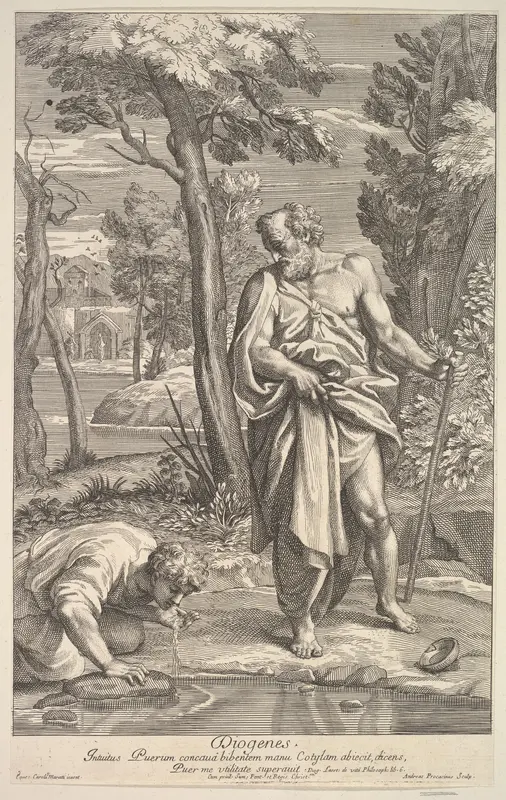 Diogenes Wall Art by Andrea Procaccini - High-Resolution Digital Print