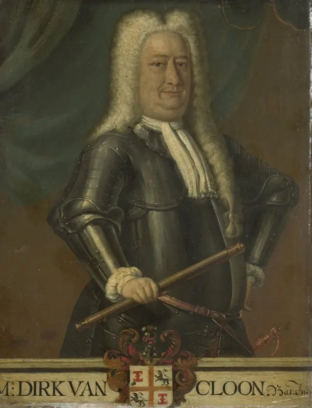 Dirk van Cloon (1688-1735). Gouverneur-generaal (1730-35) Wall Art by Unknown - High-Resolution Digital Print