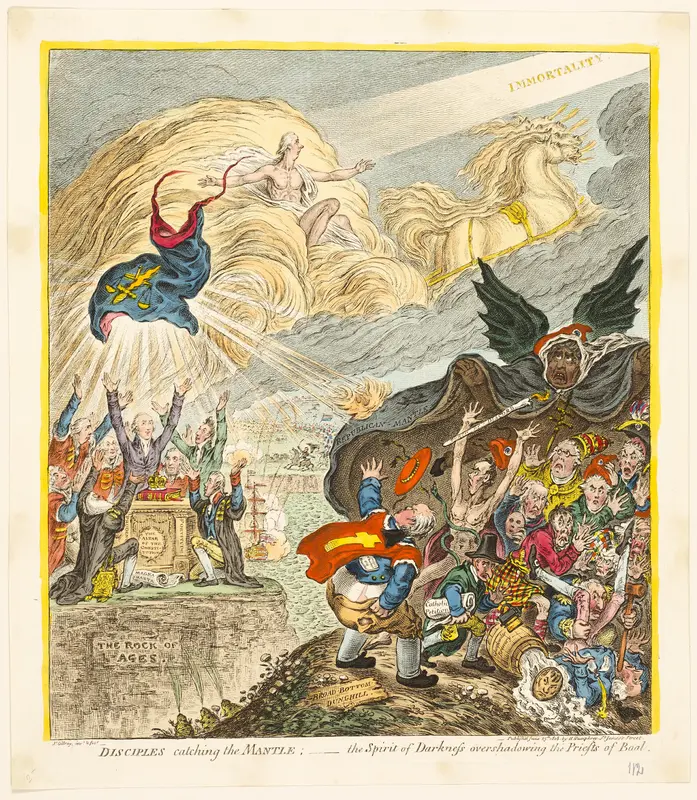Disciples Catching the Mantle