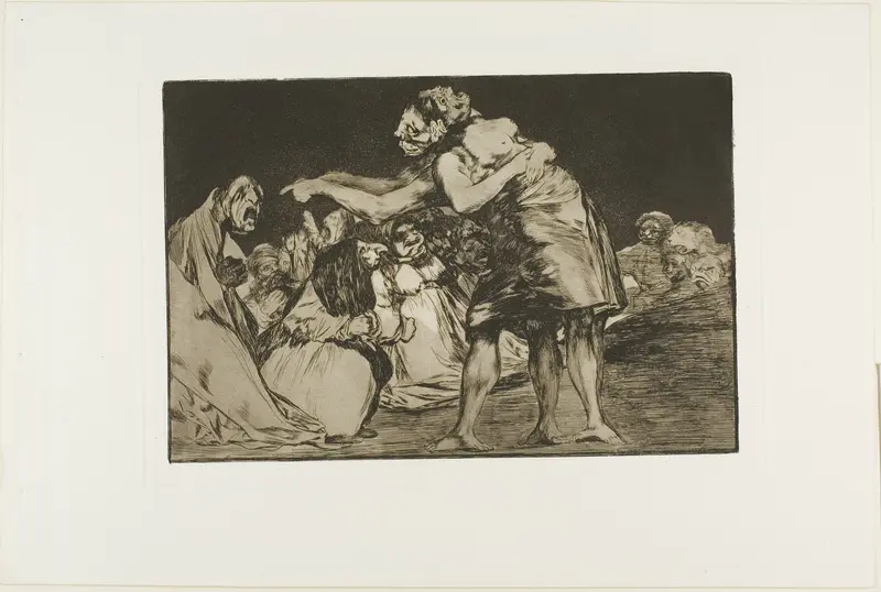 Disorderly Folly, plate seven from The Proverbs