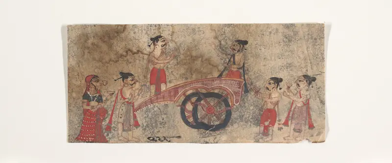 Disputations on a Chariot Wall Art by Unknown - High-Resolution Digital Print