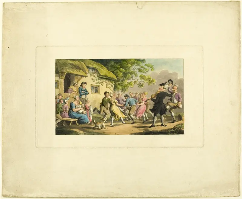 Doctor Syntax Rural Sport, from The Tour of Doctor Syntax Wall Art by Thomas Rowlandson - High-Resolution Digital Print